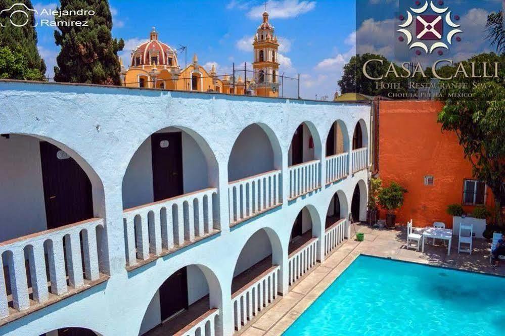 Hotel Calli Quetzalcoatl チョルーラ エクステリア 写真